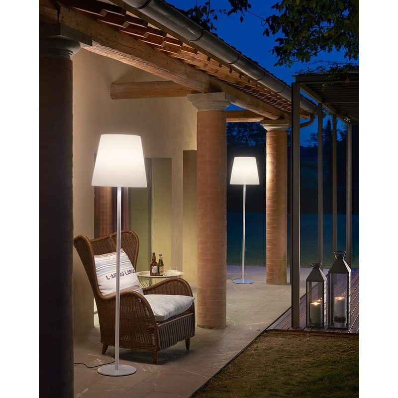 Lampadaire design lumineux ALI BABA STEEL de SLIDE