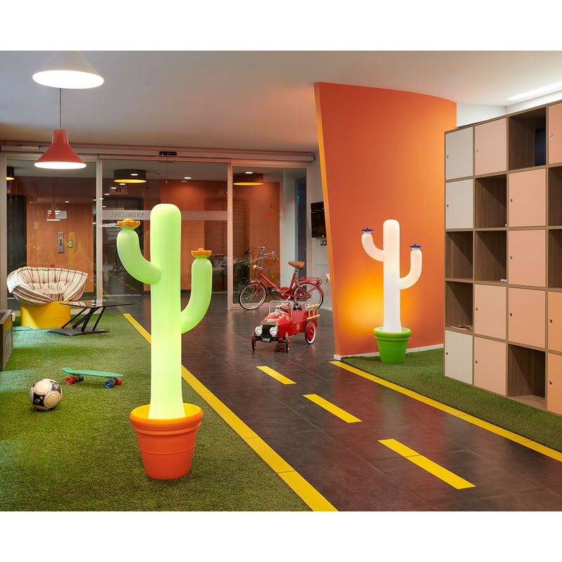 Lampadaire design lumineux CACTUS de SLIDE