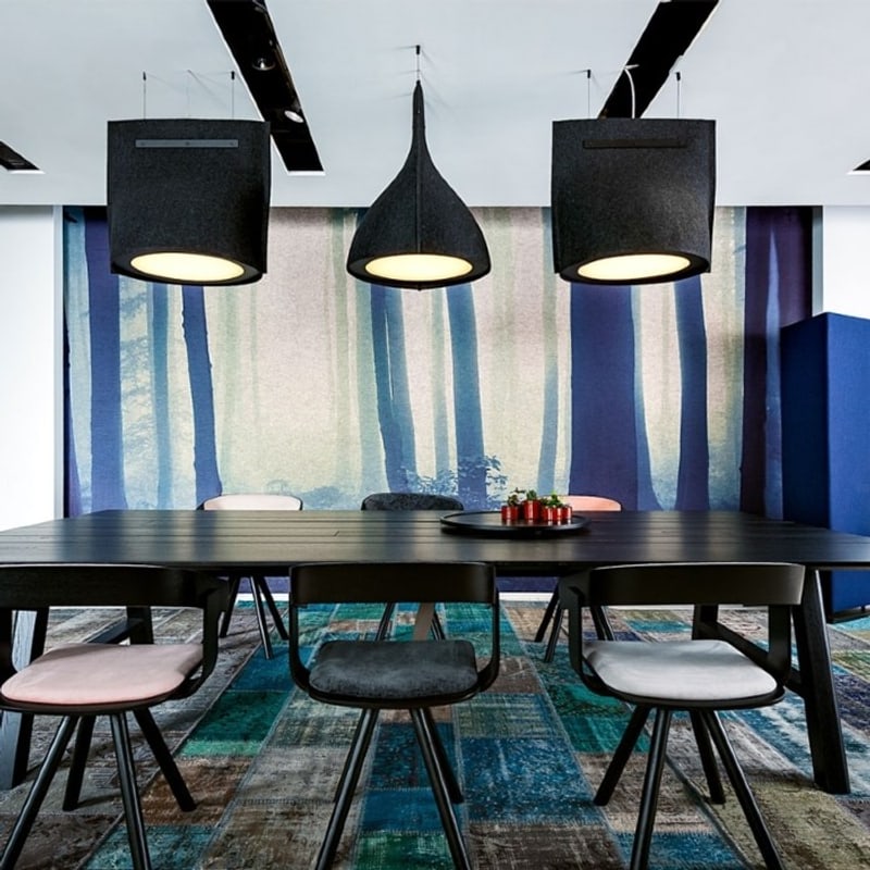 Lampe acoustique design BUZZIBELL