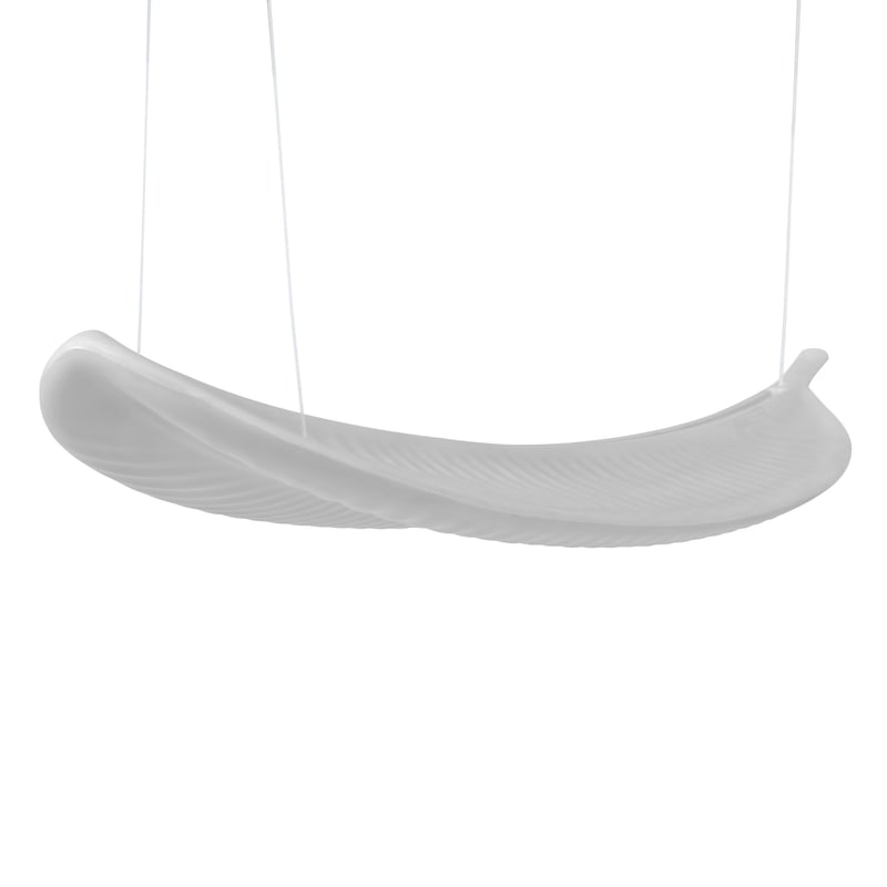 Lampe design lumineuse BANANA LEAF - blanc