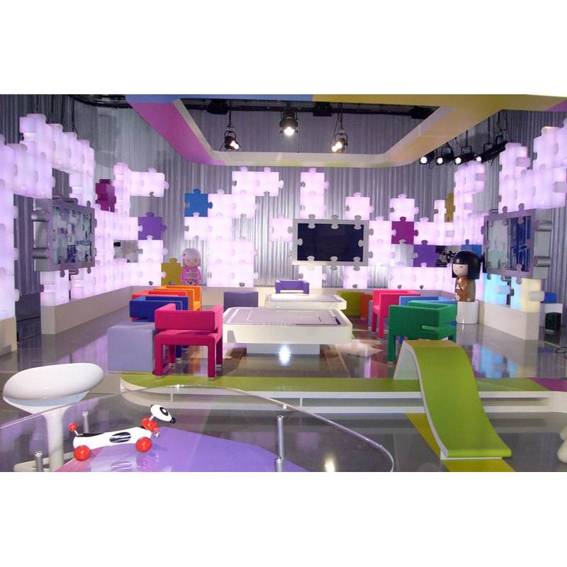 Lampe design lumineuse PUZZLE CORNER de SLIDE