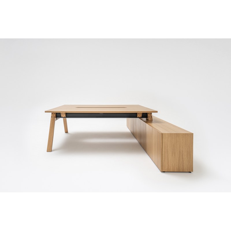 Bench avec meuble retour VIGA chêne - MDD