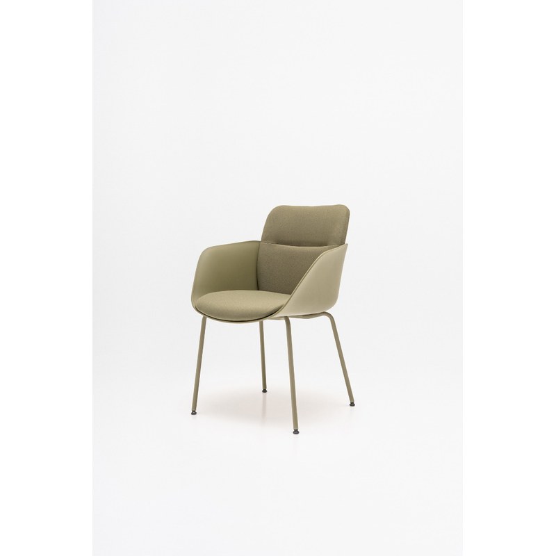 Chaise 4 pieds métal SENDA - MDD