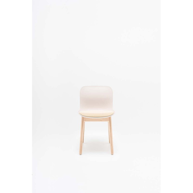 Chaise piètement bois Baltic 2 REMIX - MDD