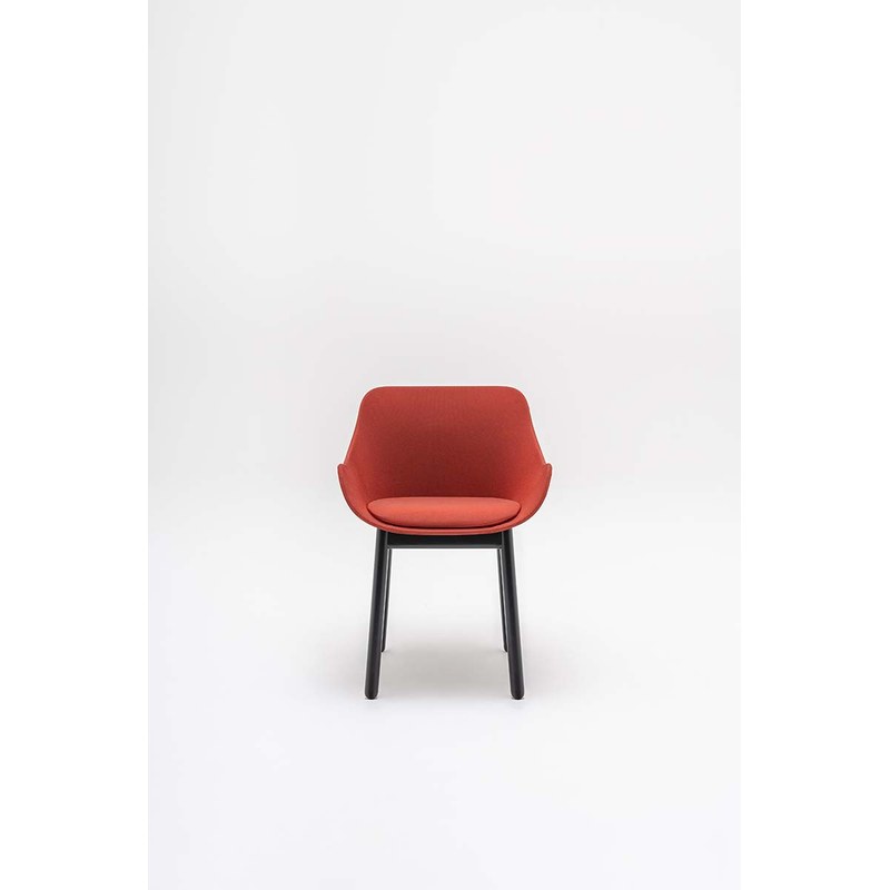 Chaise piètement bois Baltic CLASSIC - MDD