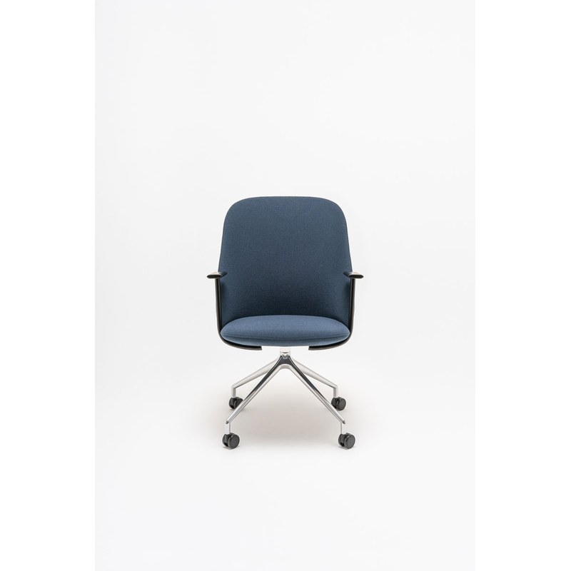 Fauteuil base aluminium poli PARALEL - MDD