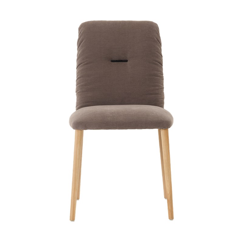 Chaise AURA C01 piétement bois sans accoudoirs