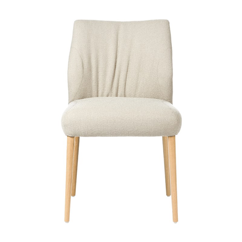 Chaise ENORA C04 piétement bois sans accoudoirs