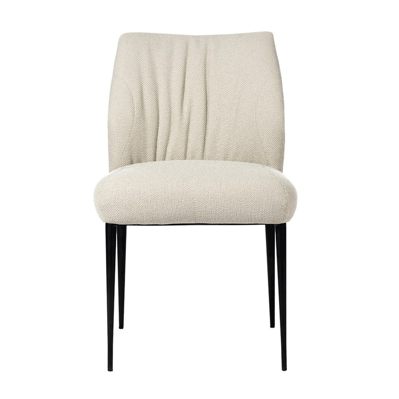 Chaise ENORA C09 piétement métal sans accoudoirs