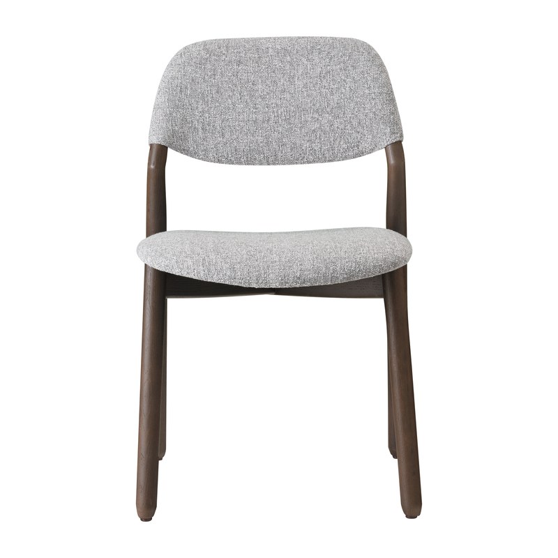 Chaise KNUT C01 piétement bois sans accoudoirs
