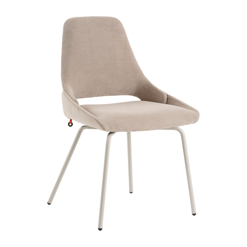Chaise LOTUS C03 piétement métal sans accoudoirs