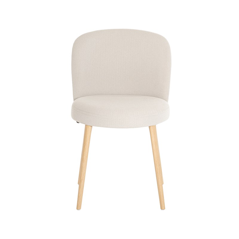 Chaise NEO C01 piétement bois sans accoudoirs