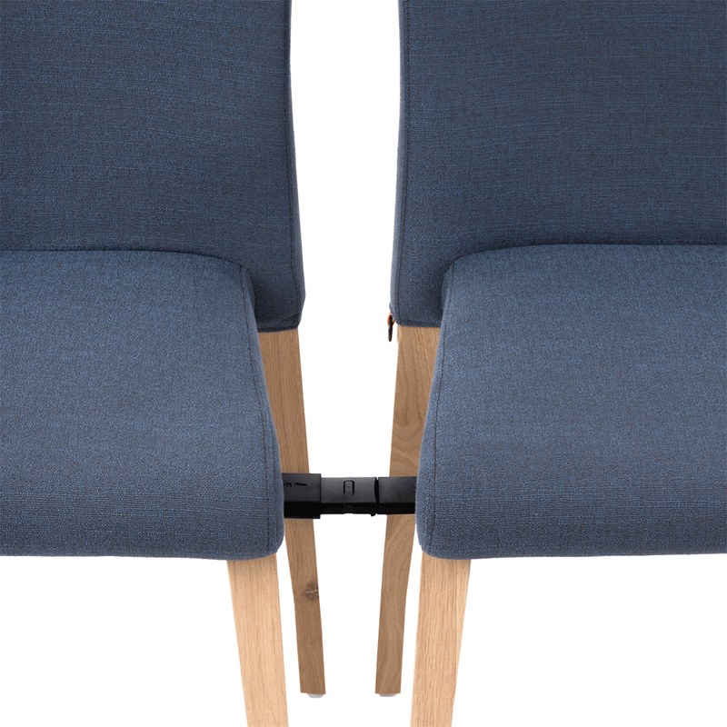 Chaise PURE C04 piétement bois sans accoudoirs