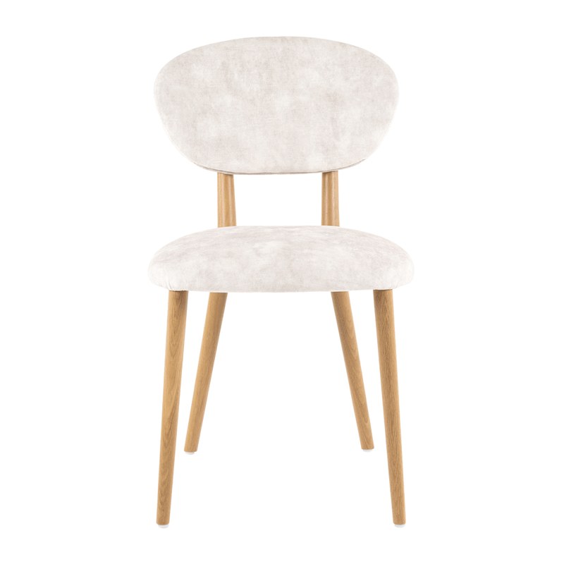 Chaise TORO C01 piétement bois sans accoudoirs