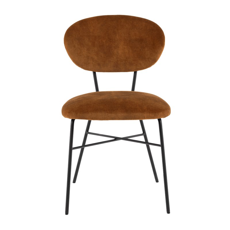 Chaise TORO C03 piétement métal sans accoudoirs
