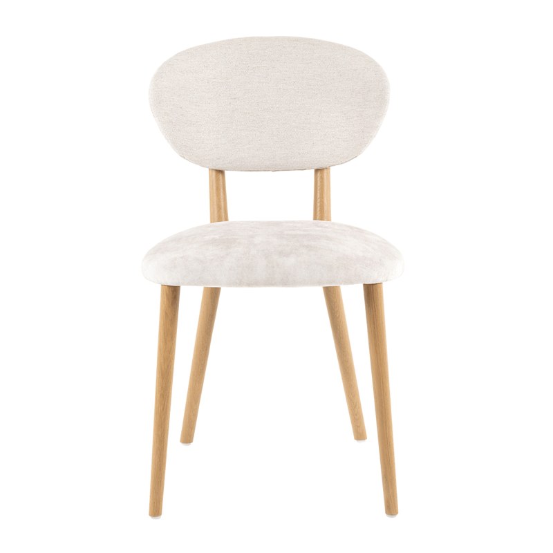 Chaise TORO C05 piétement bois sans accoudoirs