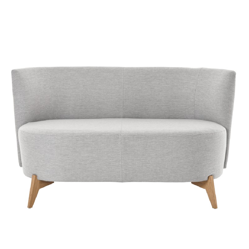 Fauteuil BOLERO R05 piétement bois deux places