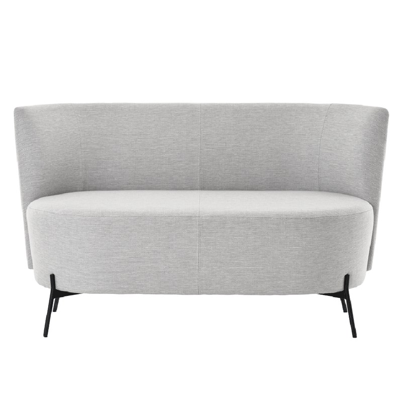 Fauteuil BOLERO R11 piétement métal deux places