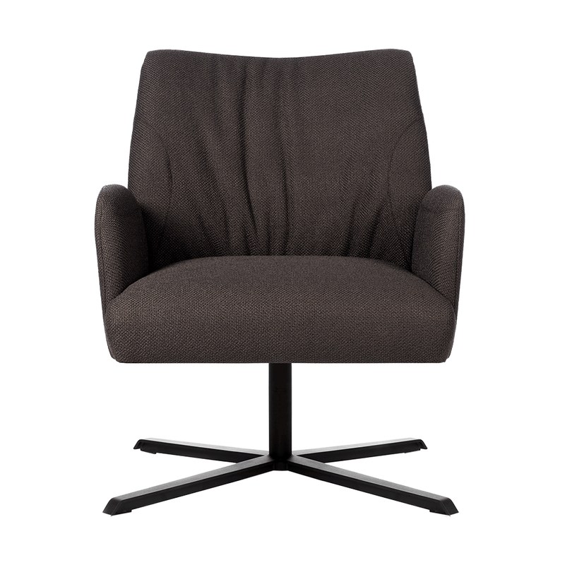 Fauteuil ENORA C06 piétement métal avec accoudoirs
