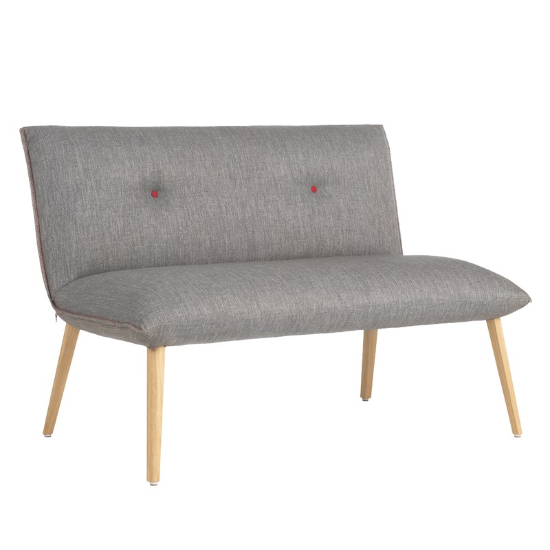 Fauteuil SODA C09 deux places sans accoudoirs