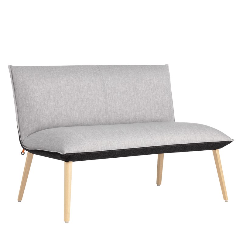 Fauteuil SOFT C08 deux places sans accoudoirs