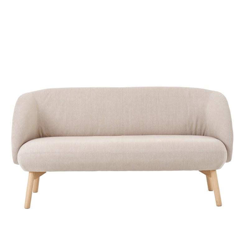 Fauteuil THALIA R04 piétement bois deux places