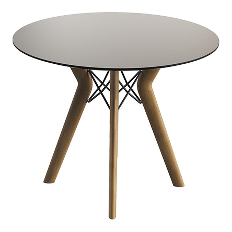Table haute de réunion TRAVA Fenix T2500 H95