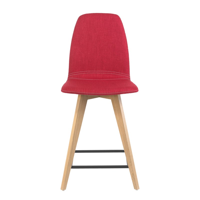 Tabouret MOOD 11 M0510 piétement bois