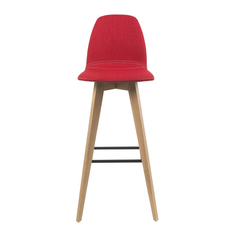 Tabouret MOOD 11 M0710 piétement bois