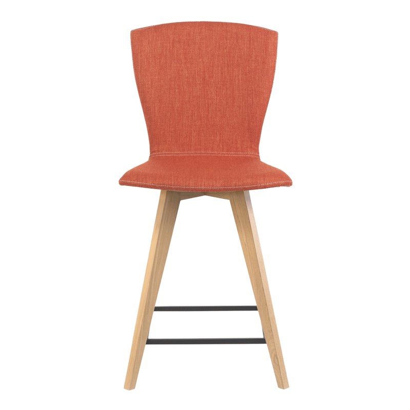 Tabouret MOOD 21 M0510 piétement bois