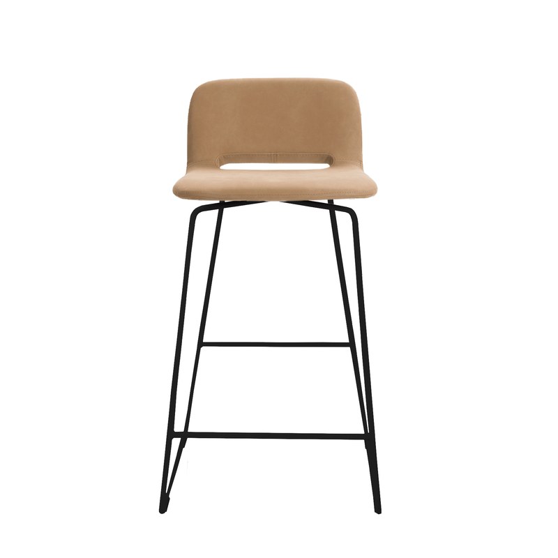 Tabouret PAMP C16 piétement métal