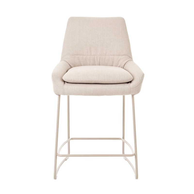 Tabouret SAGA C11 piétement métal sans accoudoirs