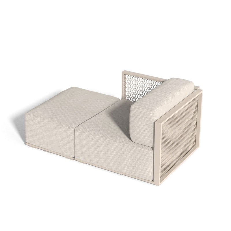 Module chaise-longue droit THE FACTORY - VONDOM