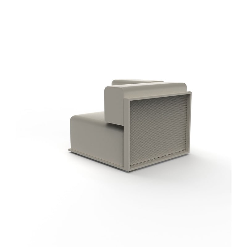 Module d'angle droit THE FACTORY - ecru