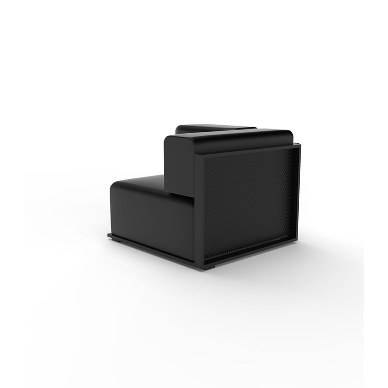 Module d'angle droit THE FACTORY - noir