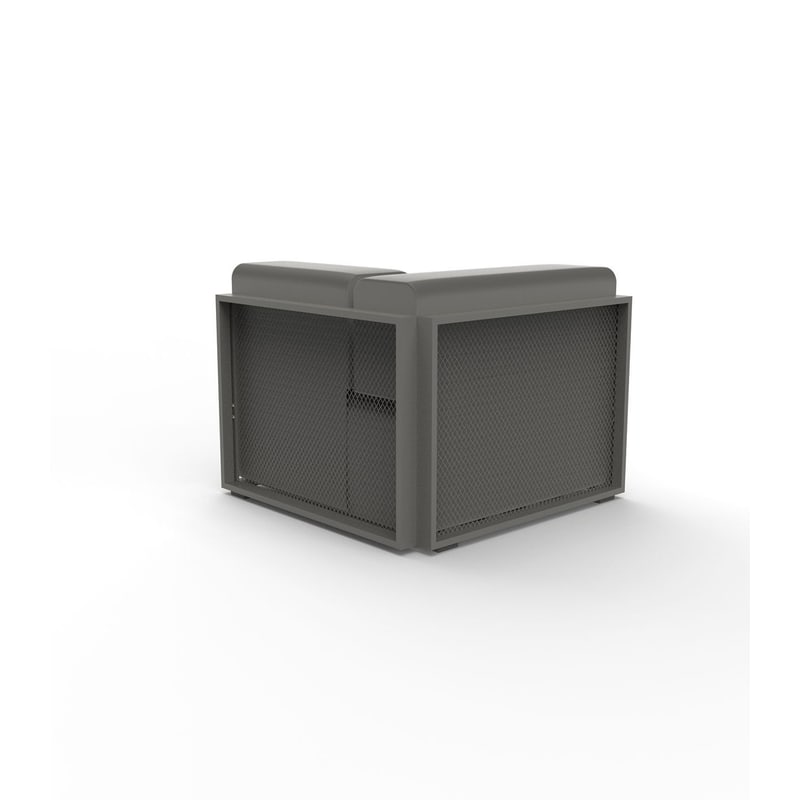 Module d'angle gauche THE FACTORY - anthracite
