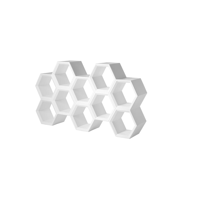 Objet design HEXA - blanc
