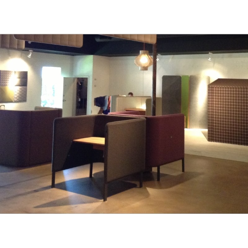 Poste de travail cloisonné BUZZITEMP M