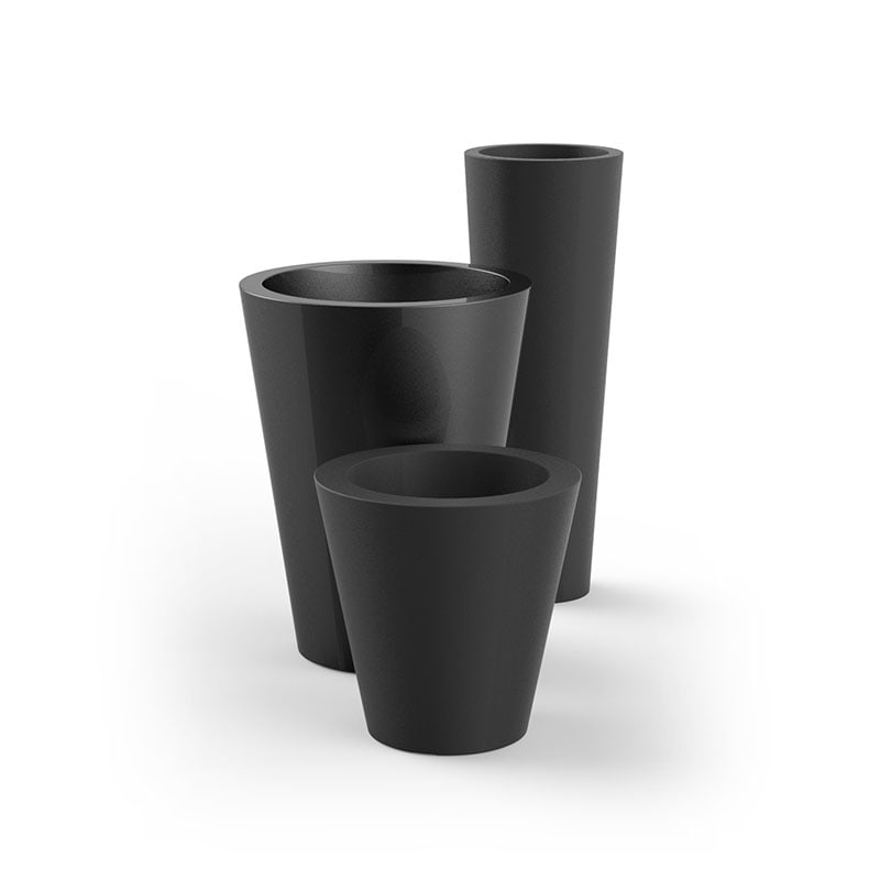 Pot CONO Alto Simple Ø30x39 cm VONDOM