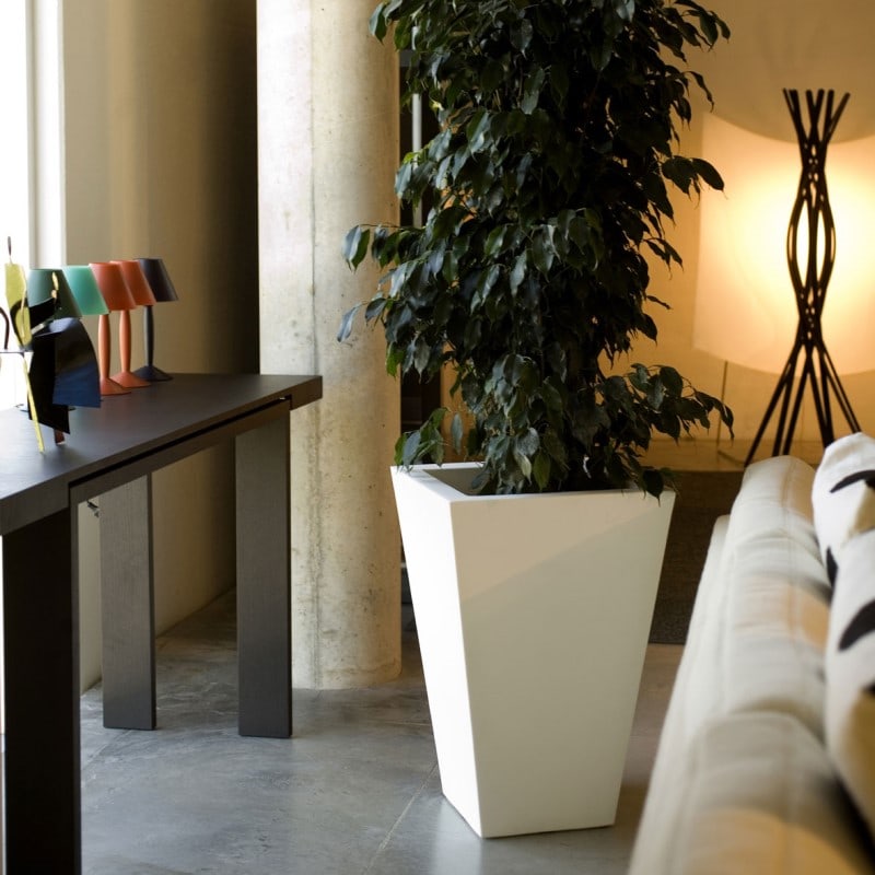 Pot CONO Cuadrado Alto Basic 55x55x100 cm VONDOM