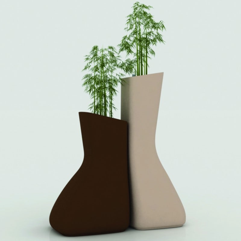 Pot de fleurs NOMA Twins 85x110x130 cm VONDOM