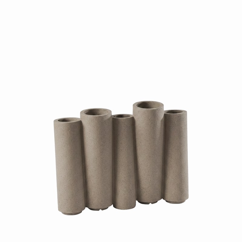 Pot design GIÒ TONDO - beige amande