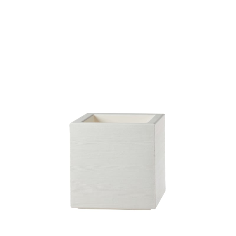 Pot design QUADRA - blanc
