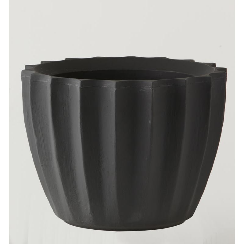 Pot design STAR - gris éléphant