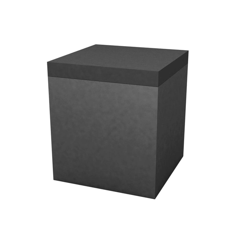 Pouf design in & out JUT CHILL - anthracite