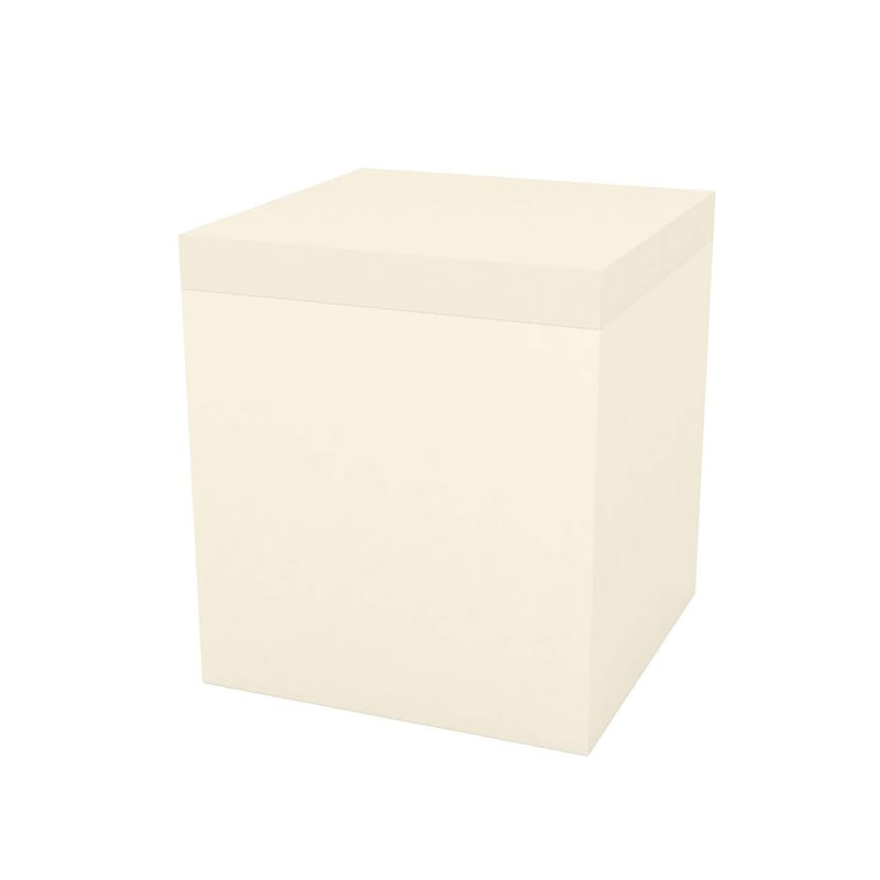 Pouf design in & out JUT CHILL - crème