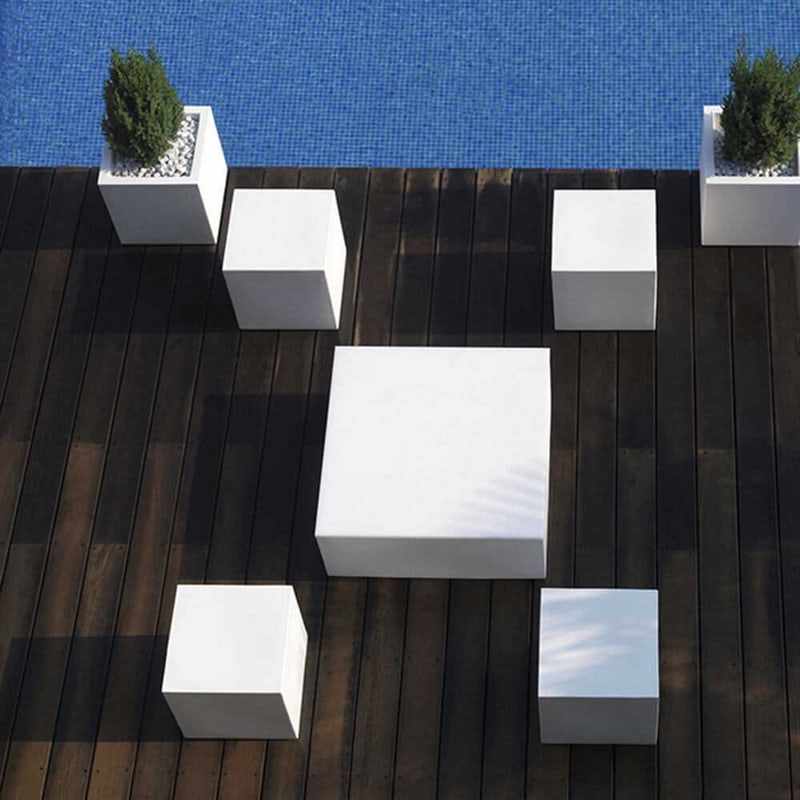 Pouf design in & out JUT CHILL de VONDOM