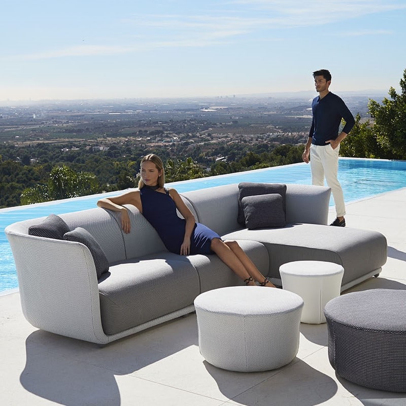 Pouf in&out design SUAVE Ø 65 cm
