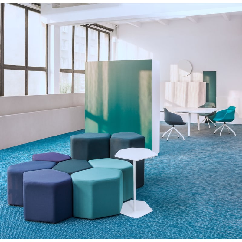 Pouf modulaire bas BAZALTO - MDD