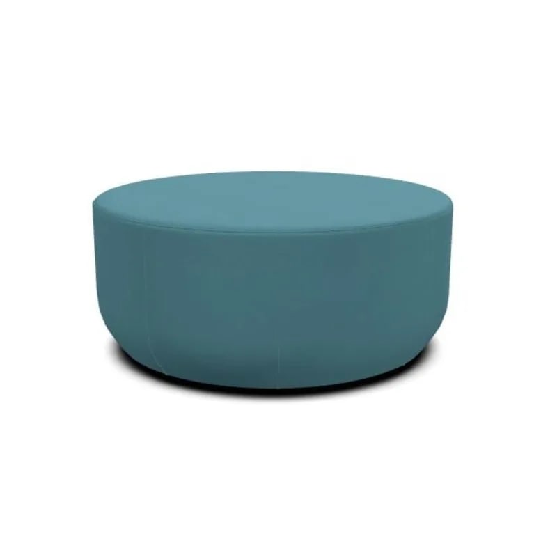 Pouf rond design tapissé BRISA Ø 81 cm